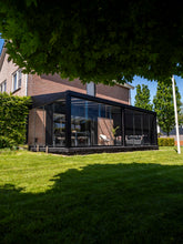Lade das Bild in den Galerie-Viewer, Terrassenüberdachung aus Aluminium und VSG Glasdach 8 mm