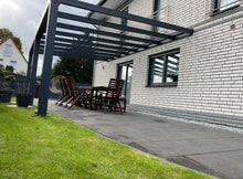 Lade das Bild in den Galerie-Viewer, Terrassenüberdachung aus Aluminium und VSG Glasdach 8 mm