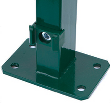 Lade das Bild in den Galerie-Viewer, Zaunpfosten mit Bodenplatte in vers. Farben