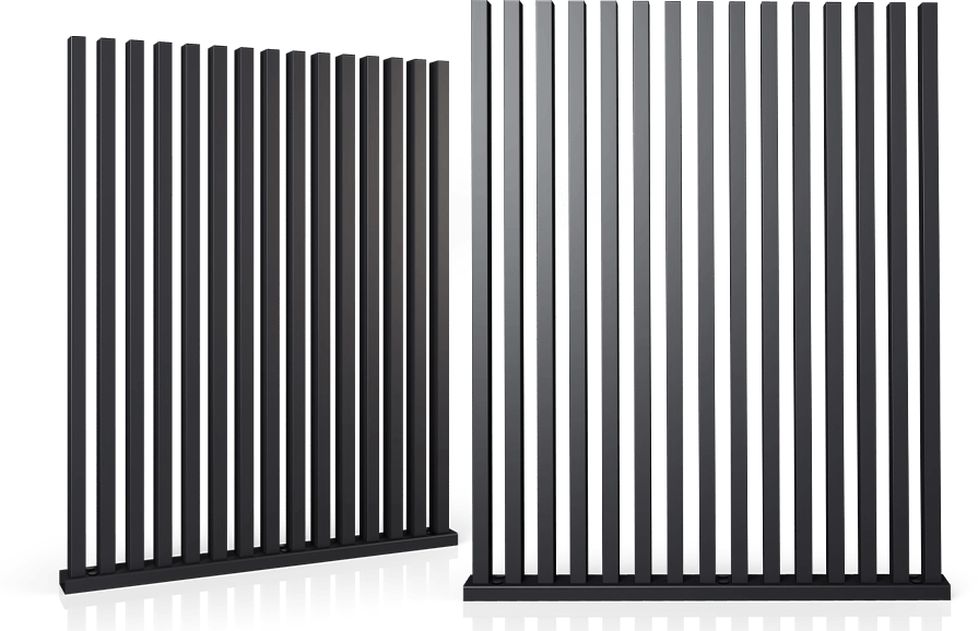 Moderne Zäune – Infinity Zaunsystem