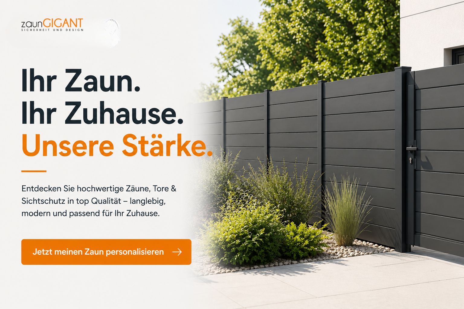 zaunGIGANT – Ihr Zaun, Ihr Zuhause, unsere Stärke